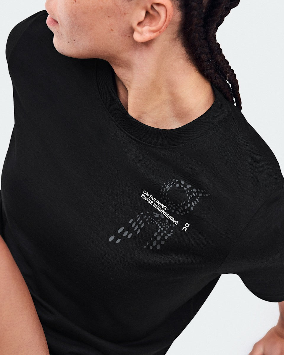 Women's On Run-T - Black | On United States