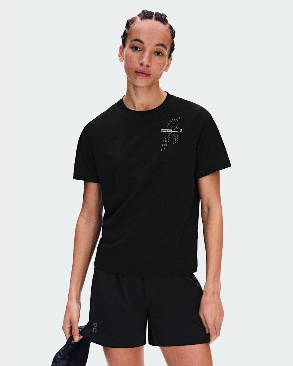 Women's On Run-T - Black | On United States