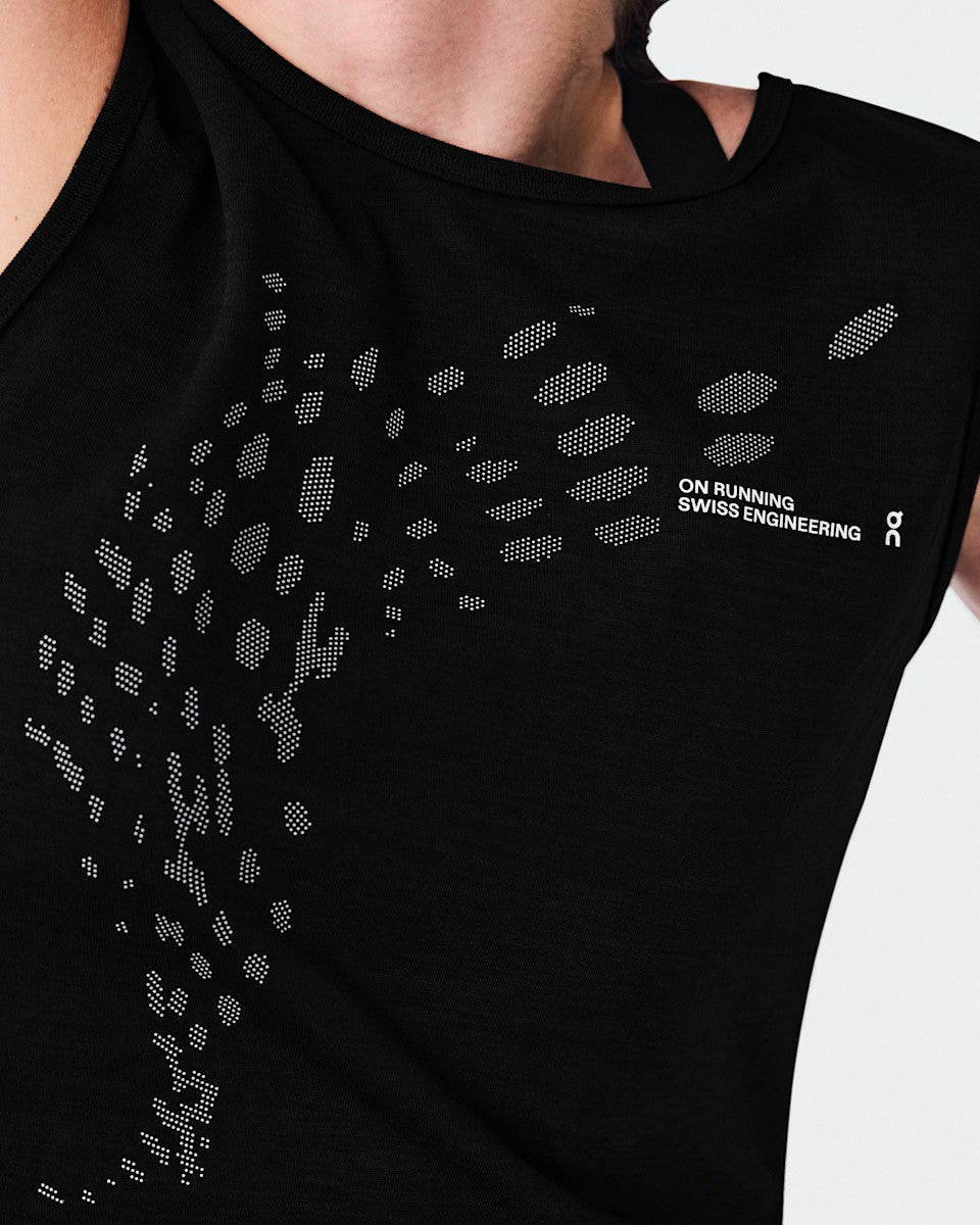 Women's On Run Tank - Black | On United States