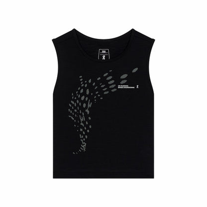 Women's On Run Tank - Black | On United States