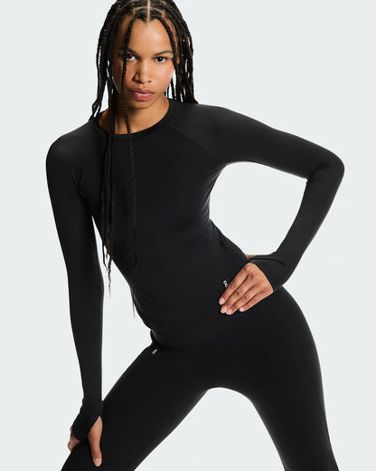 Women's Studio Long-T - Black | On United States