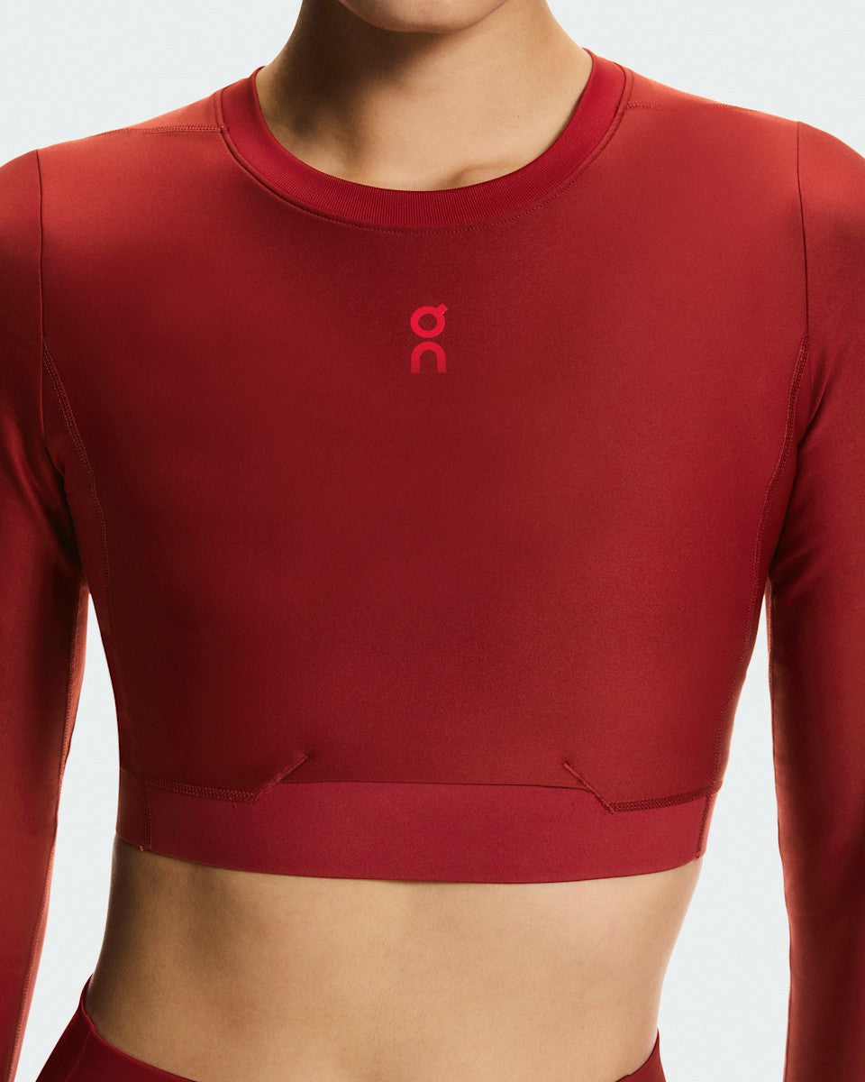 Women's Train Long Sleeve Crop Year of the Horse - Sienna | On United States