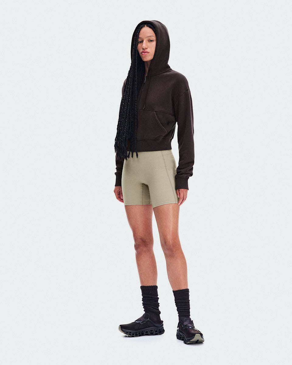 Women's Club Collective Full Zip Hoodie FKA - Espresso | On United States