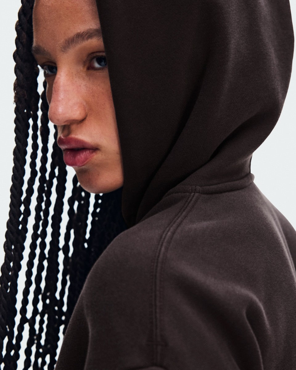 Women's Club Collective Full Zip Hoodie FKA - Espresso | On United States