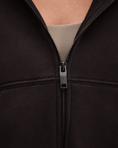 Women's Club Collective Full Zip Hoodie FKA - Espresso | On United States