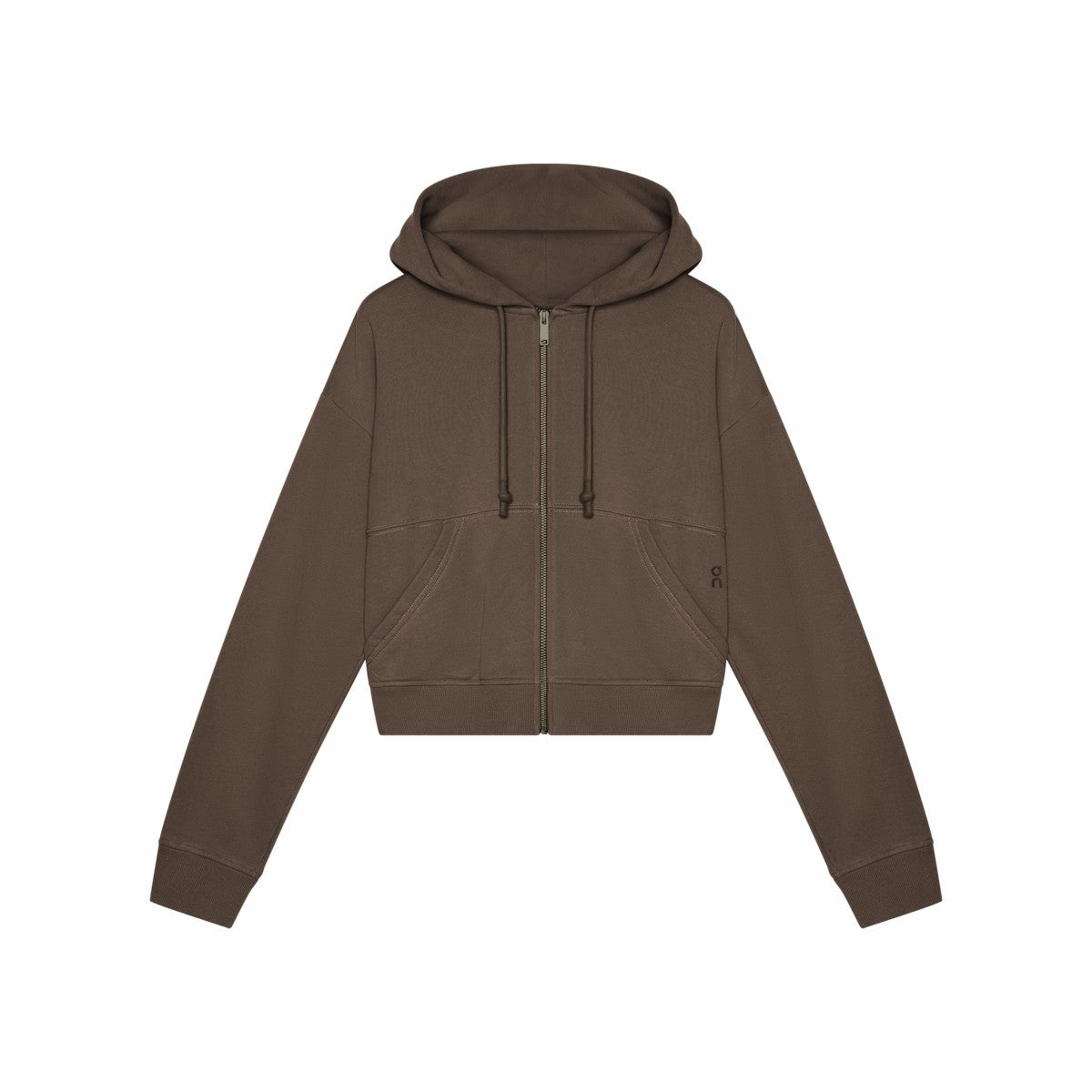 Women's Club Collective Full Zip Hoodie FKA - Espresso | On United States