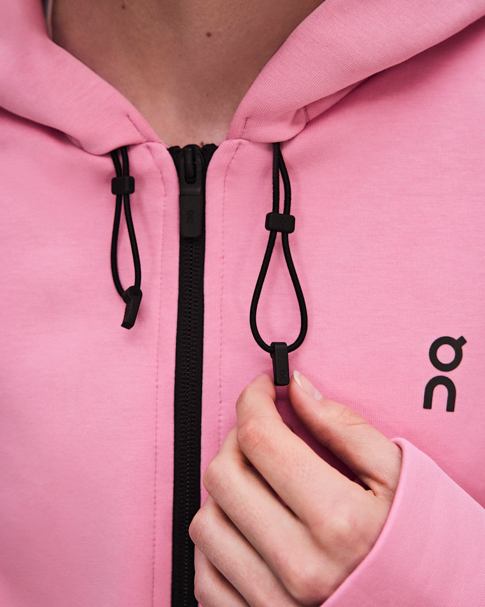 Women's Focus Tech Zip Hoodie - Magnolia | On United States
