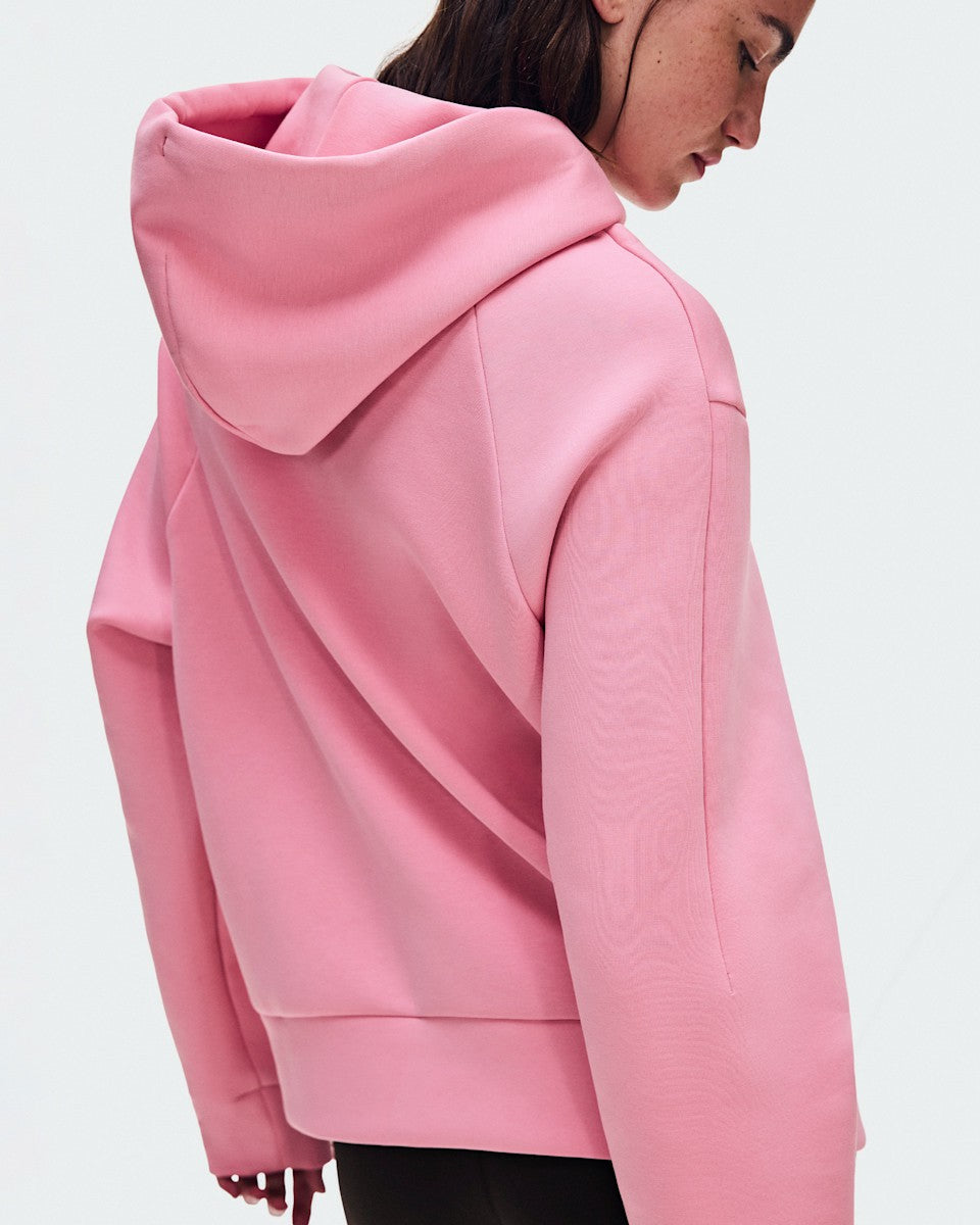 Women's Focus Tech Zip Hoodie - Magnolia | On United States