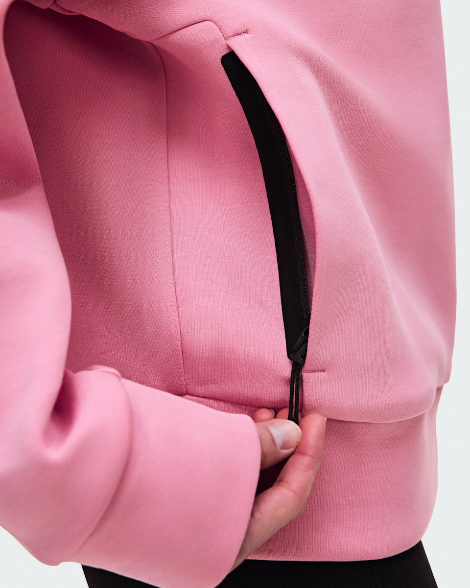 Women's Focus Tech Zip Hoodie - Magnolia | On United States