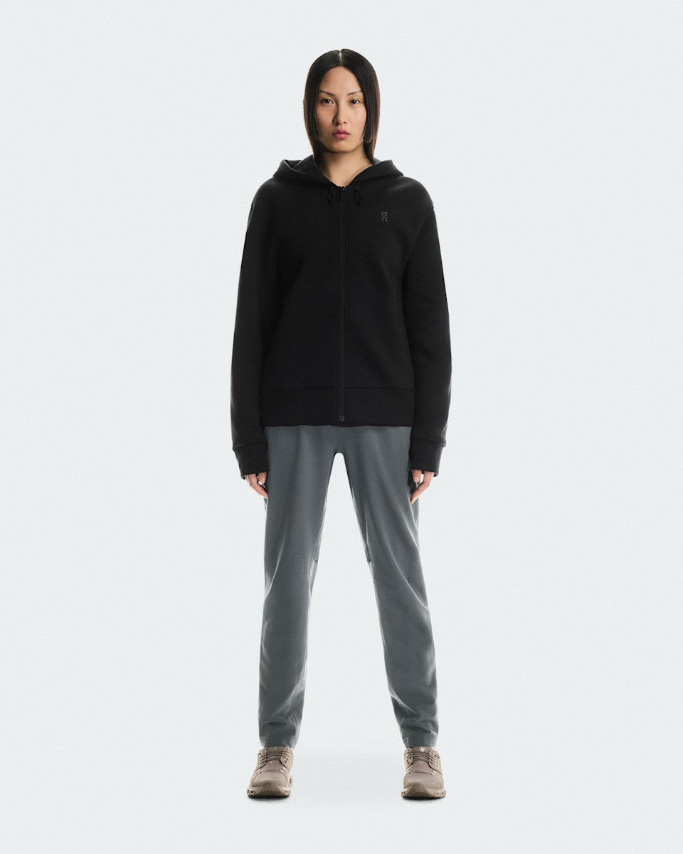Women's Focus Tech Zip Hoodie - Black | On United States