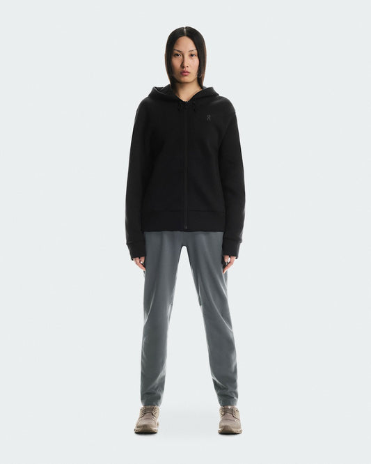 Women's Focus Tech Zip Hoodie - Black | On United States