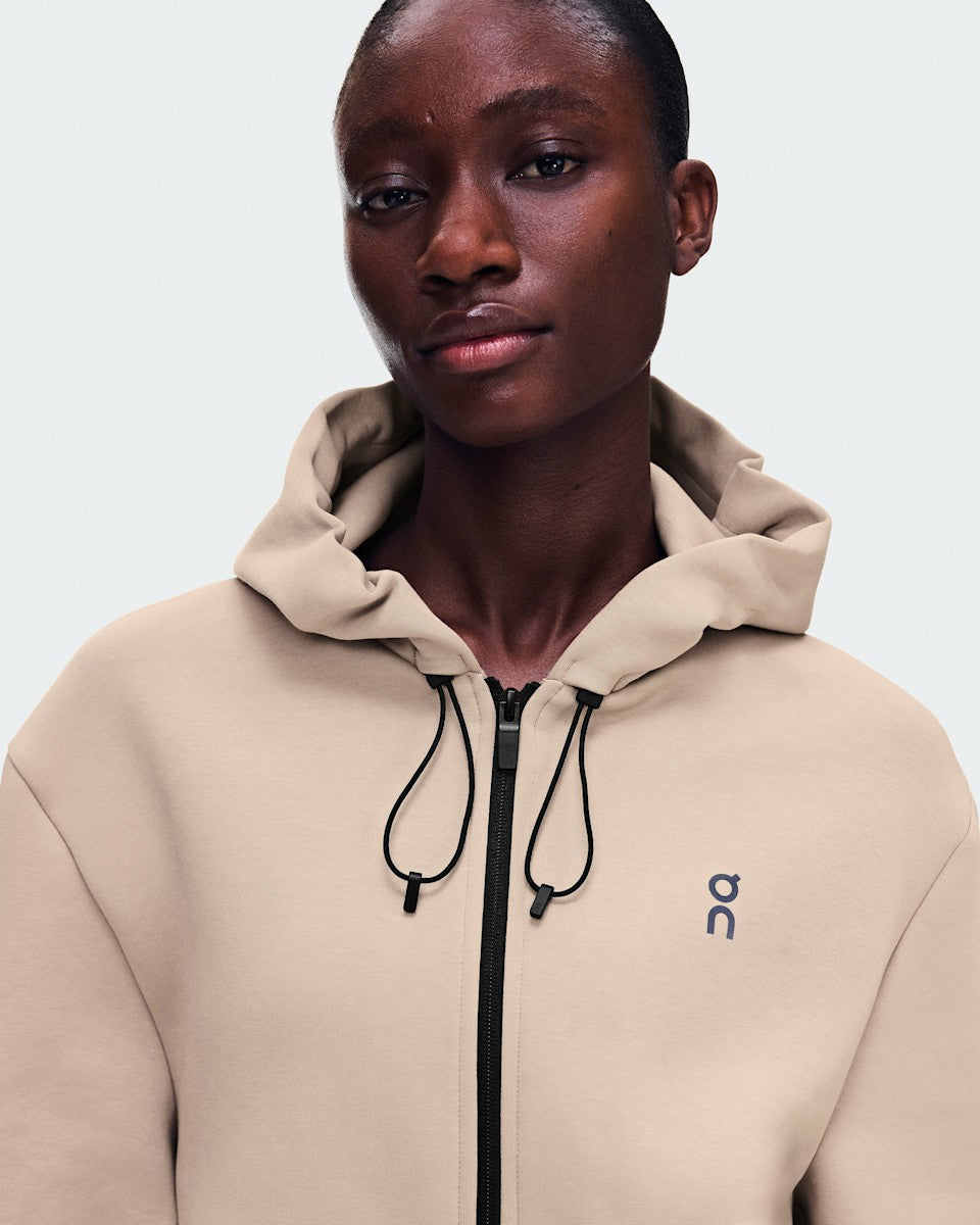 Women's Focus Tech Zip Hoodie - Desert | On United States