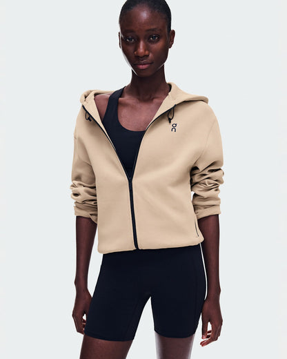 Women's Focus Tech Zip Hoodie - Desert | On United States
