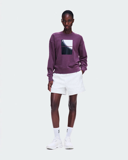 Women's Club Crew Swing - Cassis | On United States
