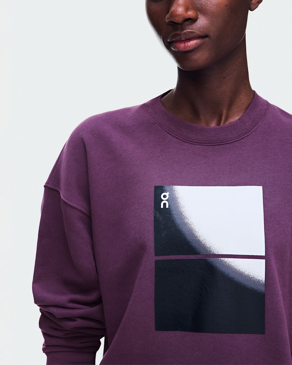 Women's Club Crew Swing - Cassis | On United States