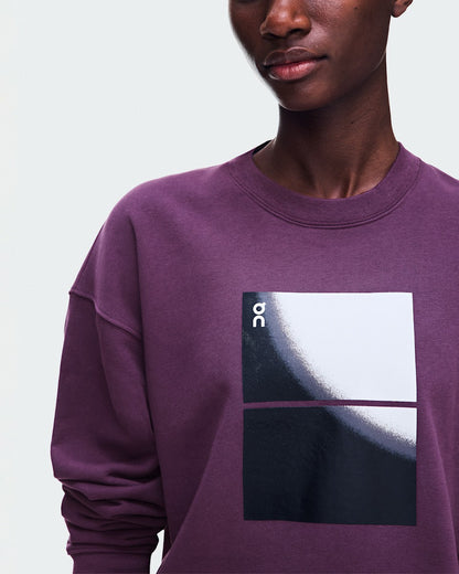 Women's Club Crew Swing - Cassis | On United States
