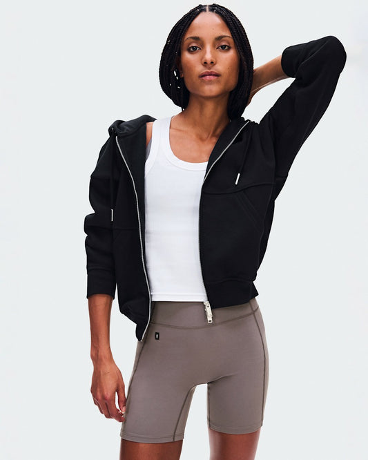 Women's Club Collective Full Zip Hoodie - Black | On United States