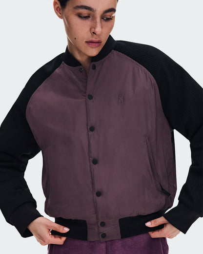 Women's Courtside Bomber - Mulberry/Black | On United States