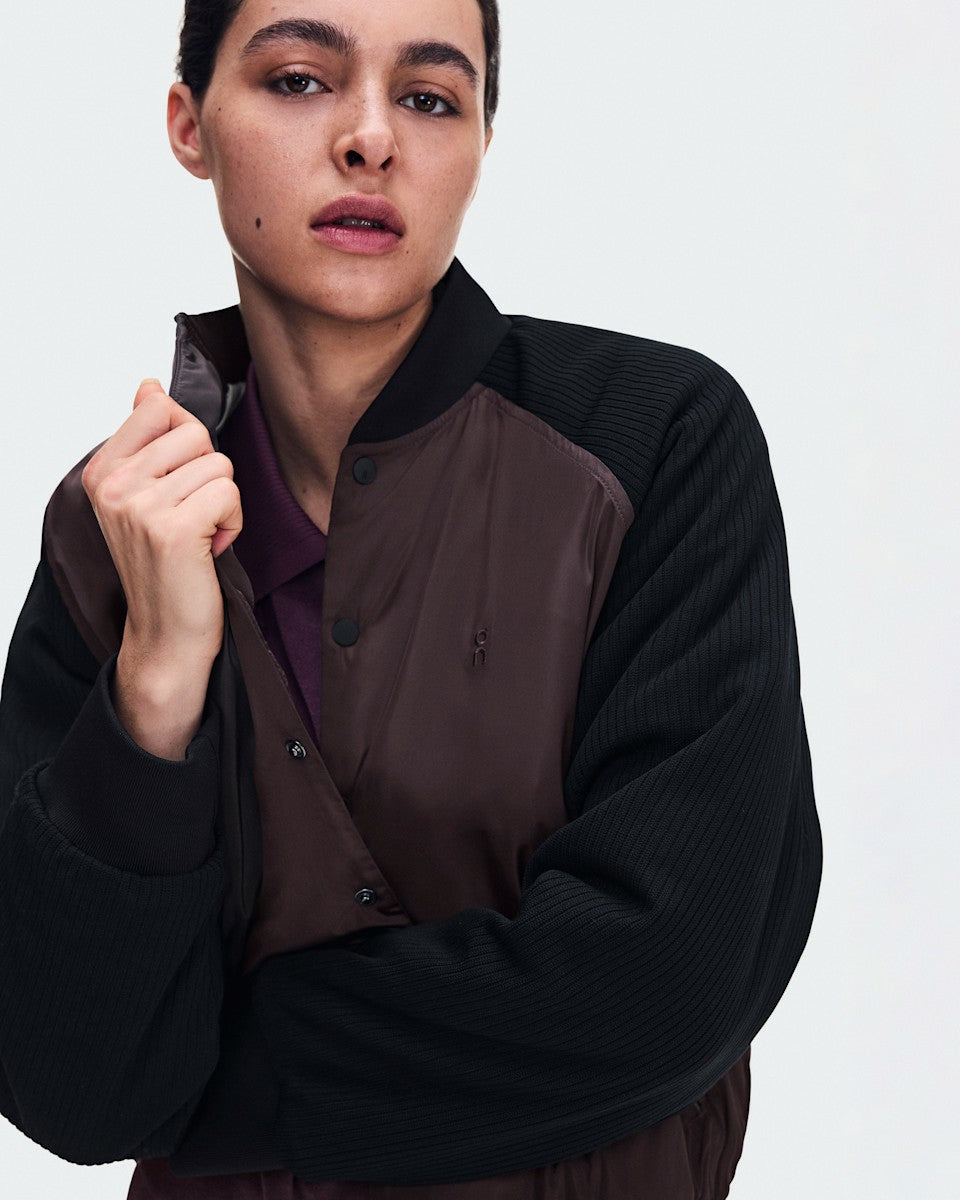 Women's Courtside Bomber - Mulberry/Black | On United States