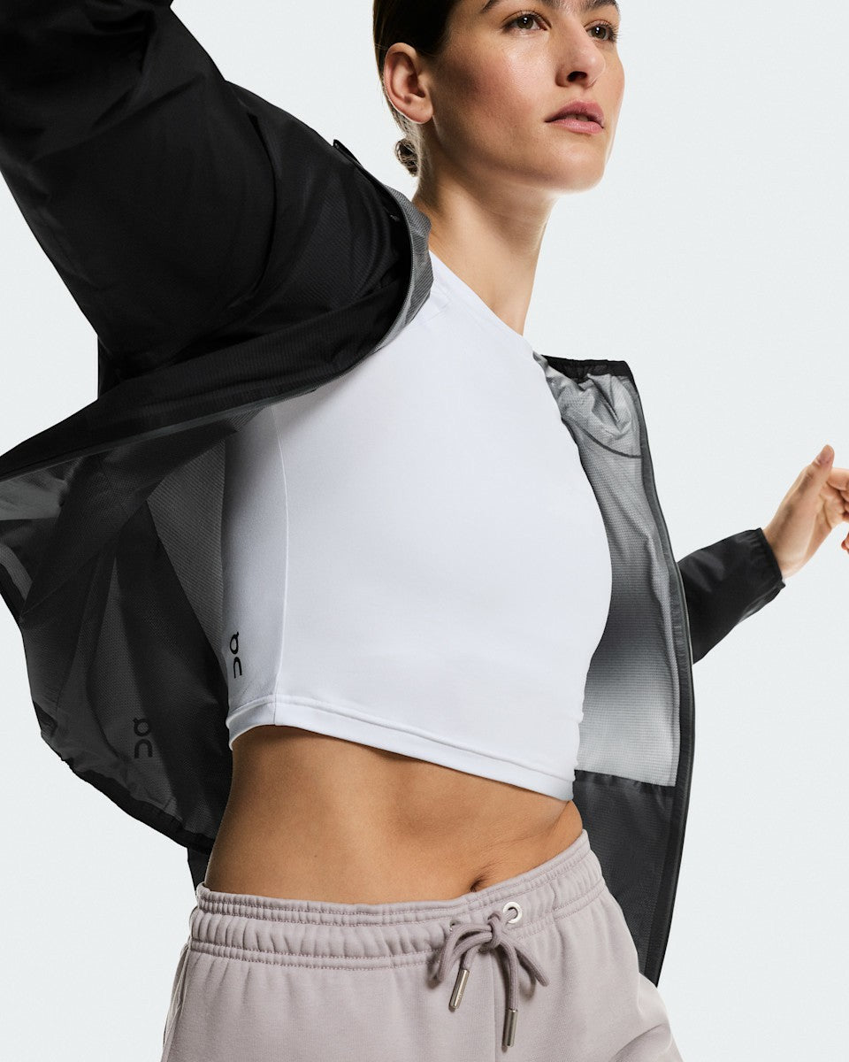 Women's Explore Lightweight Waterproof Jacket - Black | On United States