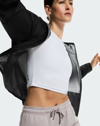 Women's Explore Lightweight Waterproof Jacket - Black | On United States