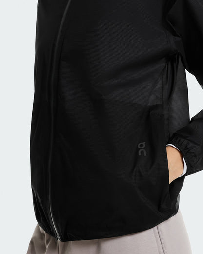 Women's Explore Lightweight Waterproof Jacket - Black | On United States
