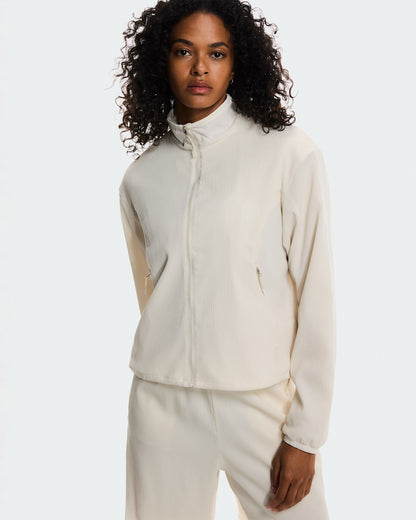 Women's Track Jacket - Cream | On United States