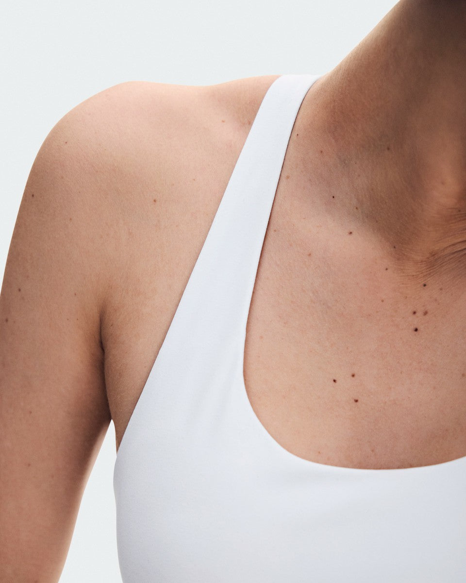 Women's Studio Racerback Bra - White | On United States