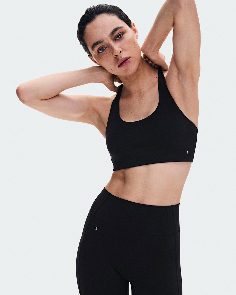 Women's Studio Racerback Bra - Black | On United States