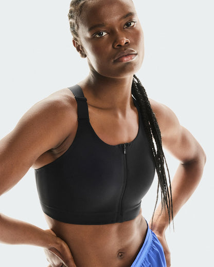 Women's Endurance Bra Zip - Black | On United States