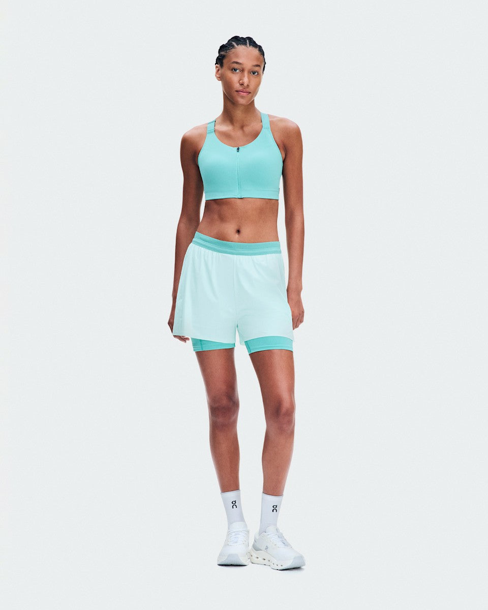 Women's Endurance Bra Zip - Aquamarine | On United States