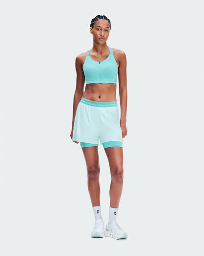 Women's Endurance Bra Zip - Aquamarine | On United States