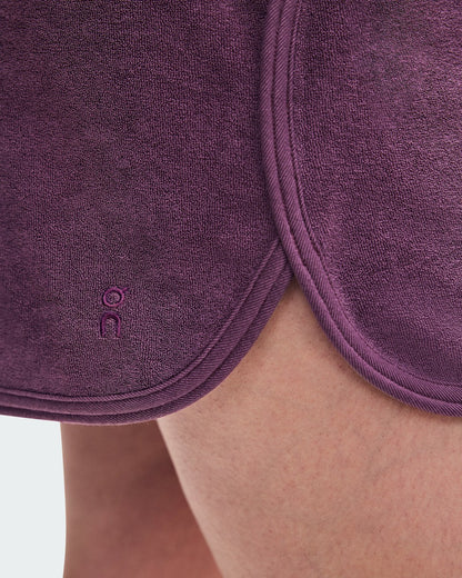 Women's Courtside Shorts Terry - Cassis | On United States