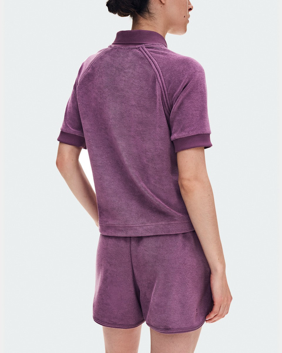 Women's Courtside Shorts Terry - Cassis | On United States