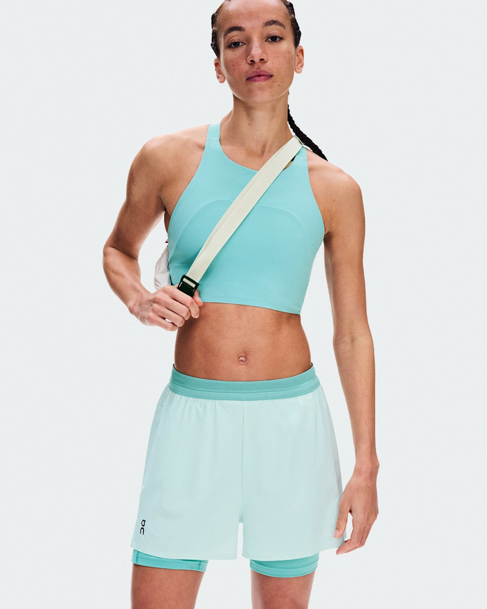 Women's 3" Performance 2/1 Shorts - Flurry/Aquamarine | On United States