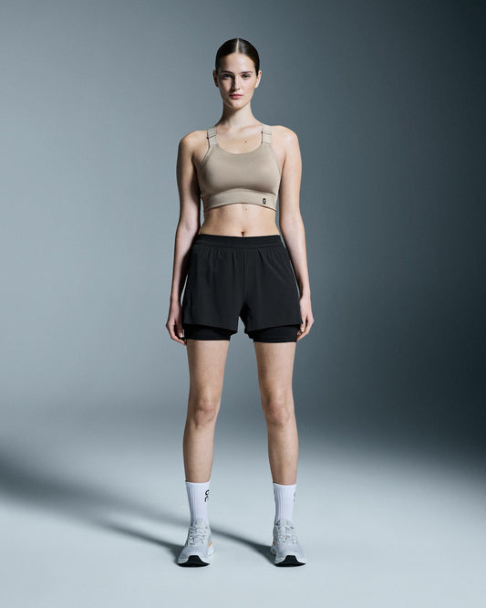 Women's 3" Performance 2/1 Shorts - Black | On United States