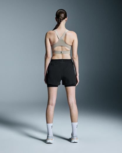 Women's 3" Performance 2/1 Shorts - Black | On United States