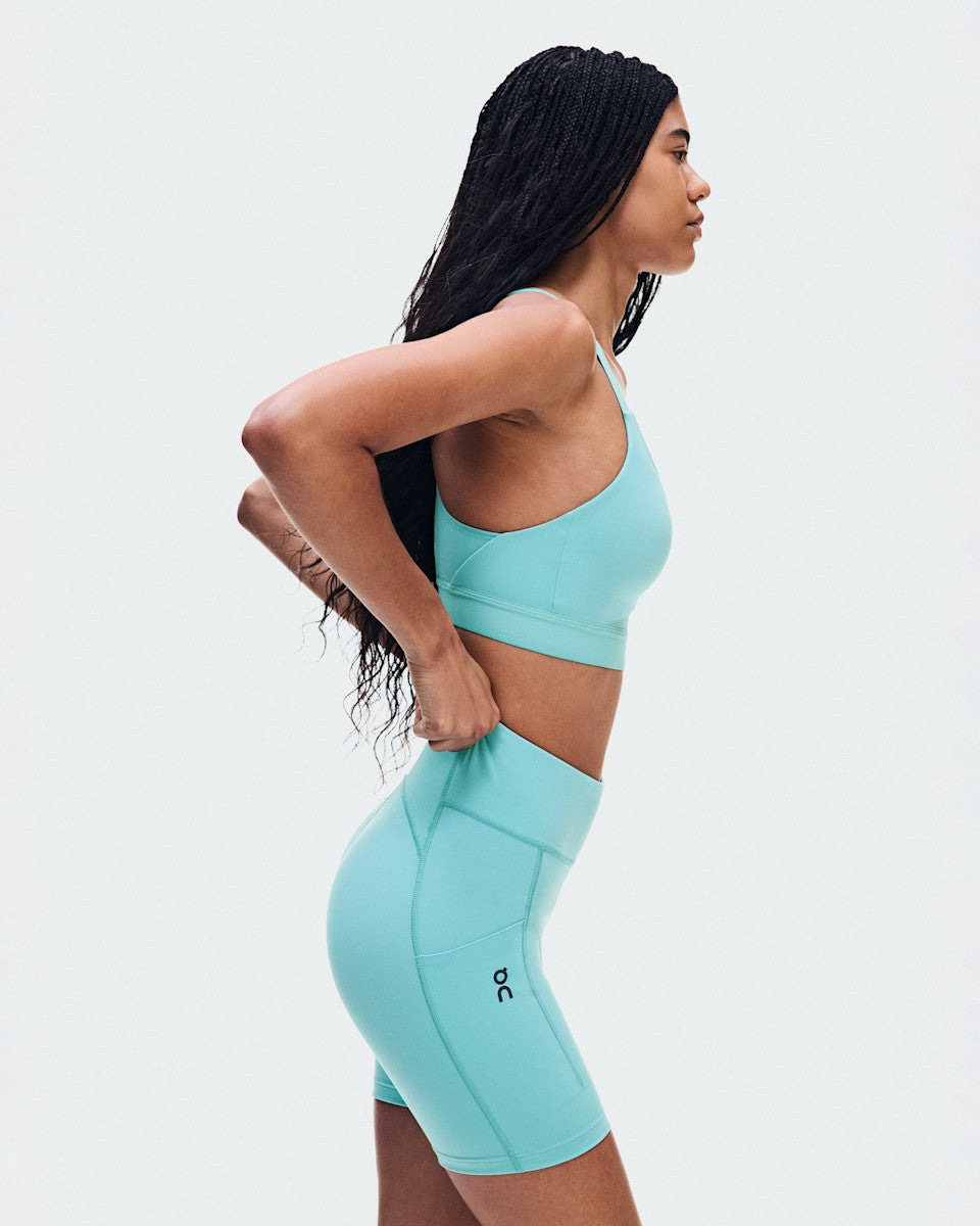 Women's Performance Tights Short - Aquamarine | On United States