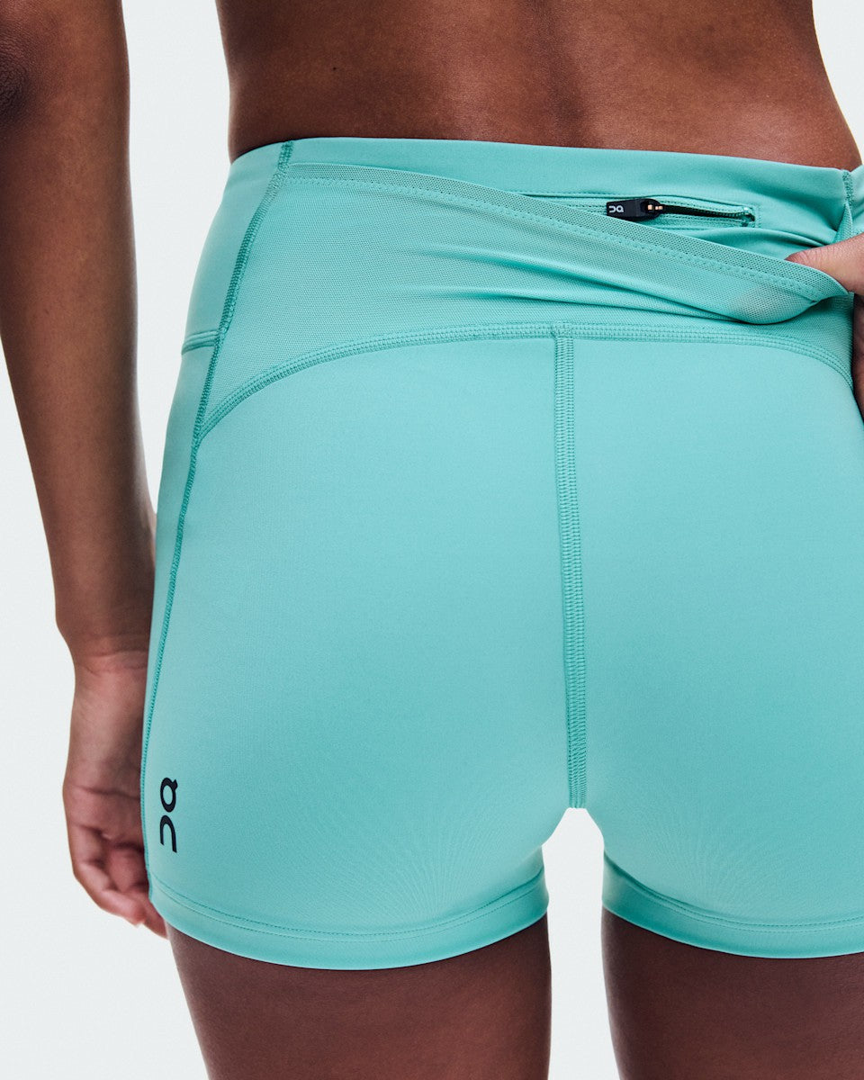 Women's 3" Performance Tights - Aquamarine | On United States