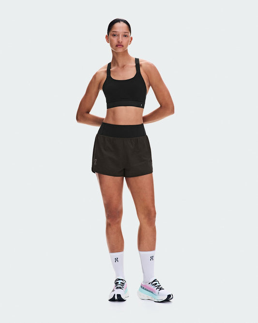Women's Performance Volt Shorts - Espresso | On United States
