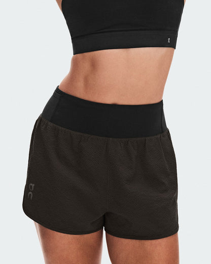 Women's Performance Volt Shorts - Espresso | On United States