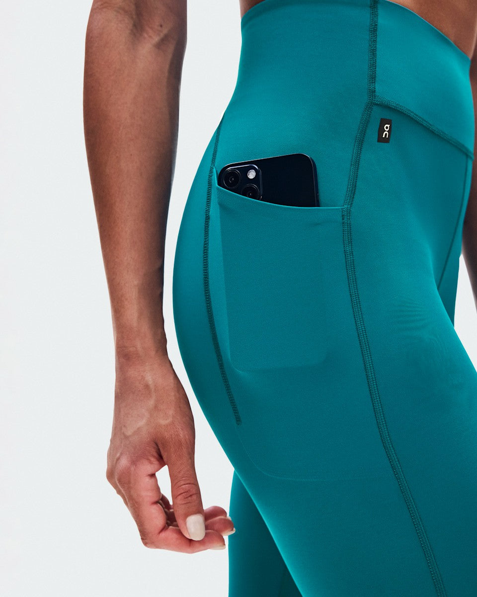 Women's Train Tights 7/8 - Abyss | On United States