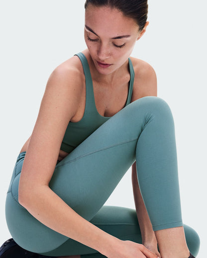 Women's Studio Leggings 7/8 - Agave | On United States