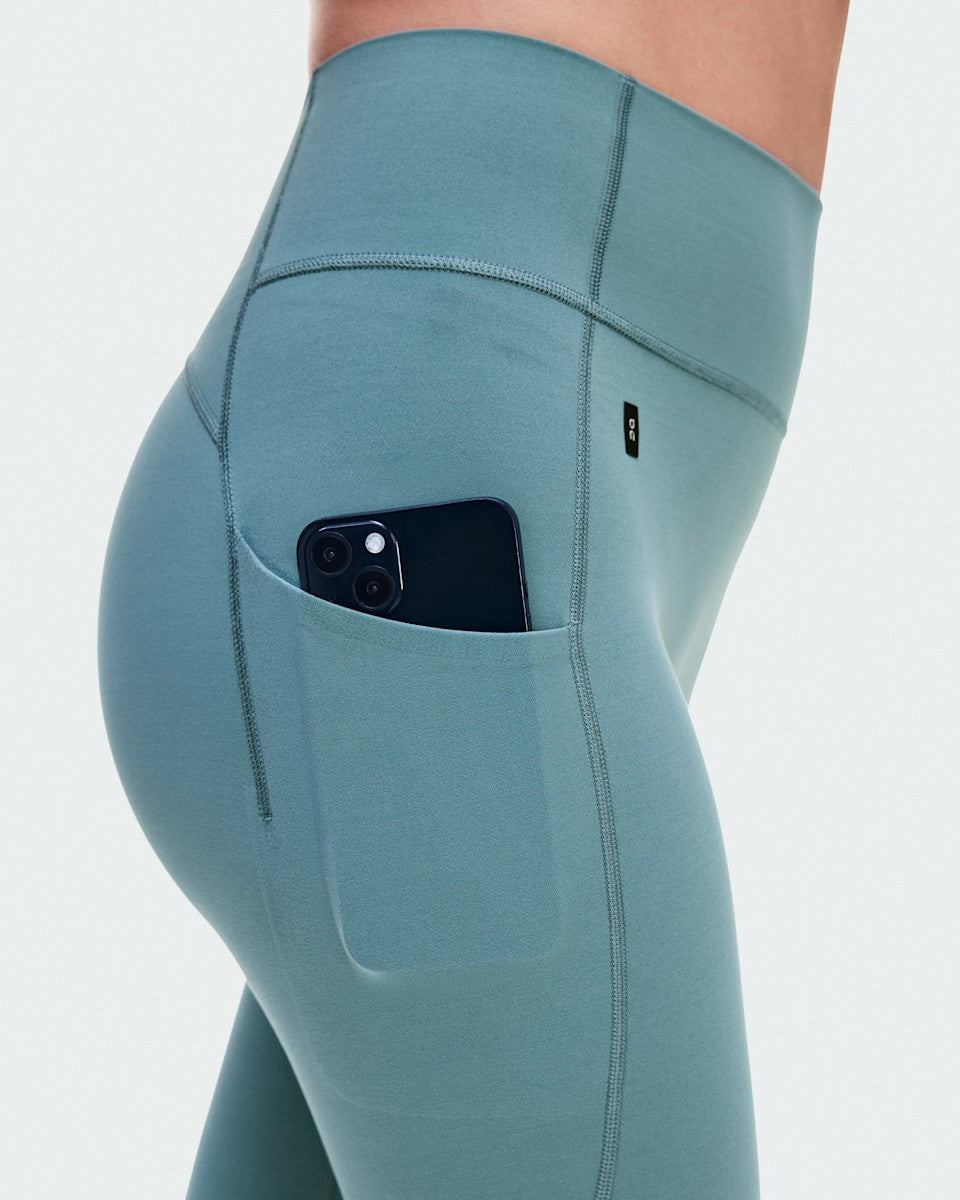 Women's Studio Leggings 7/8 - Agave | On United States
