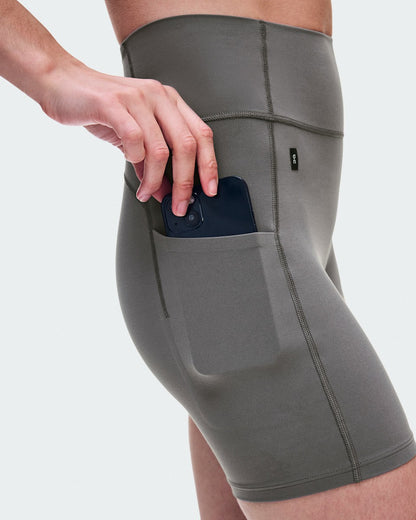 Women's Studio Leggings Short 6" - Ember | On United States