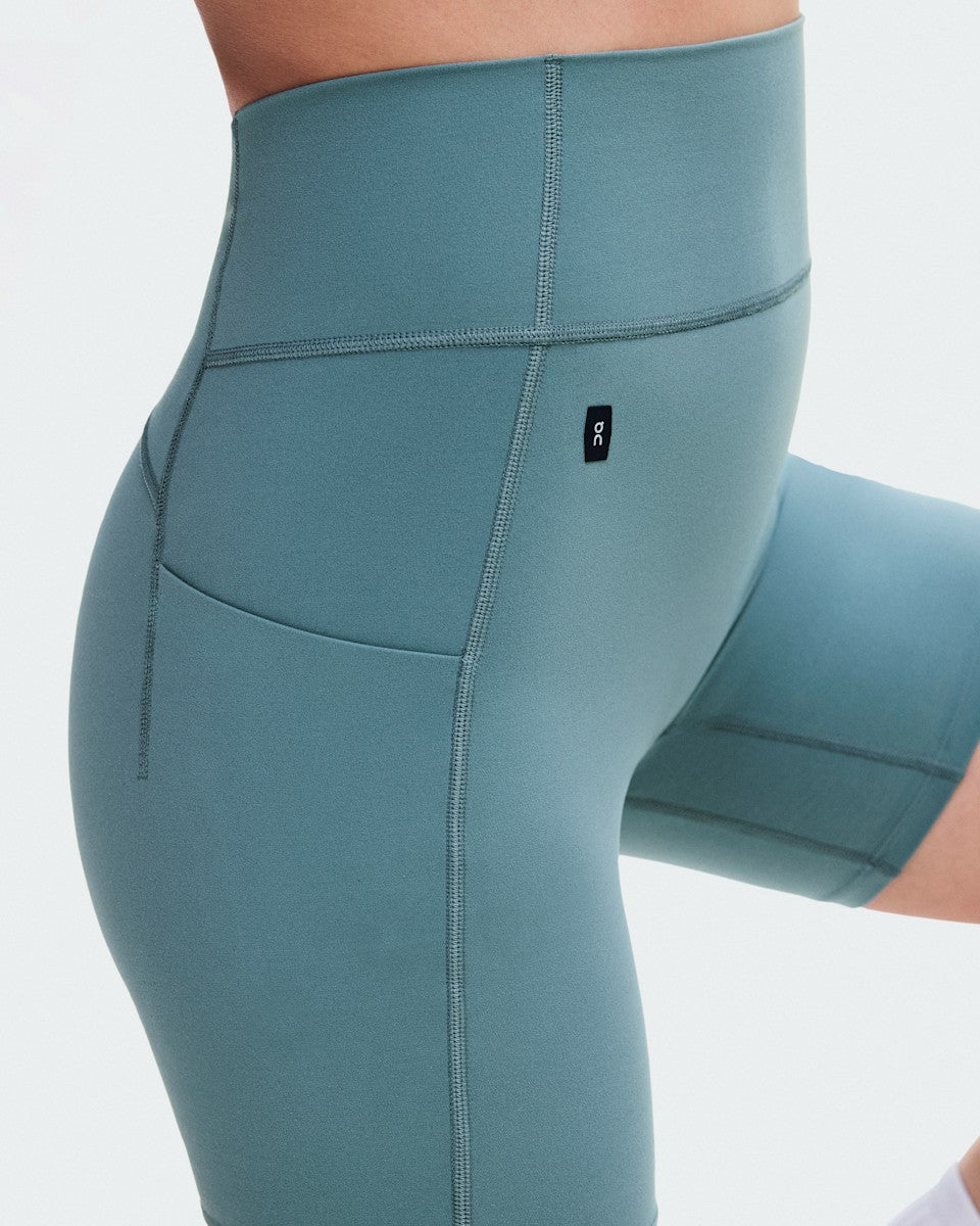 Women's Studio Leggings Short 6" - Agave | On United States