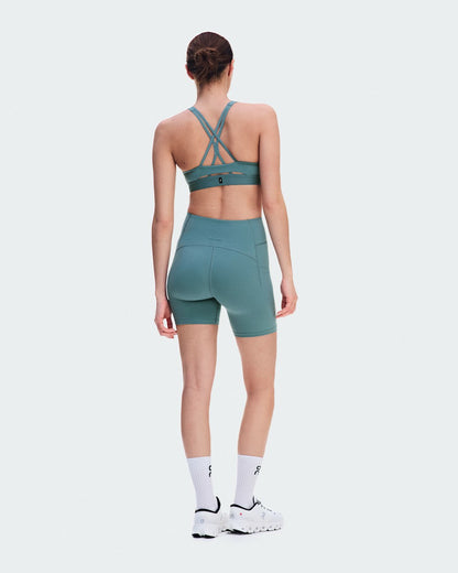 Women's Studio Leggings Short 6" - Agave | On United States