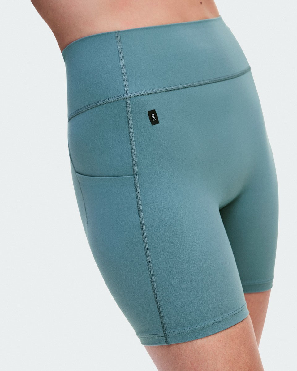Women's Studio Leggings Short 6" - Agave | On United States