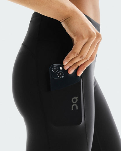 Women's Performance Tights 7/8 - Black | On United States