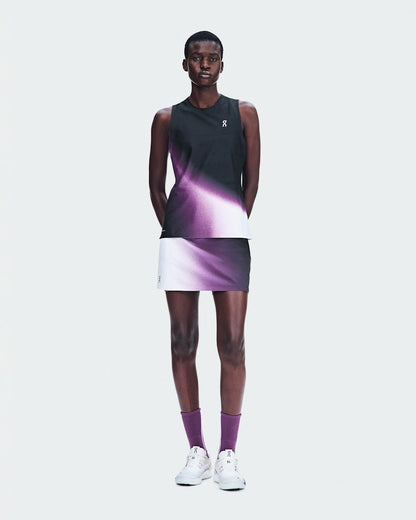 Women's Court Skirt Split Swing - White/Cassis | On United States